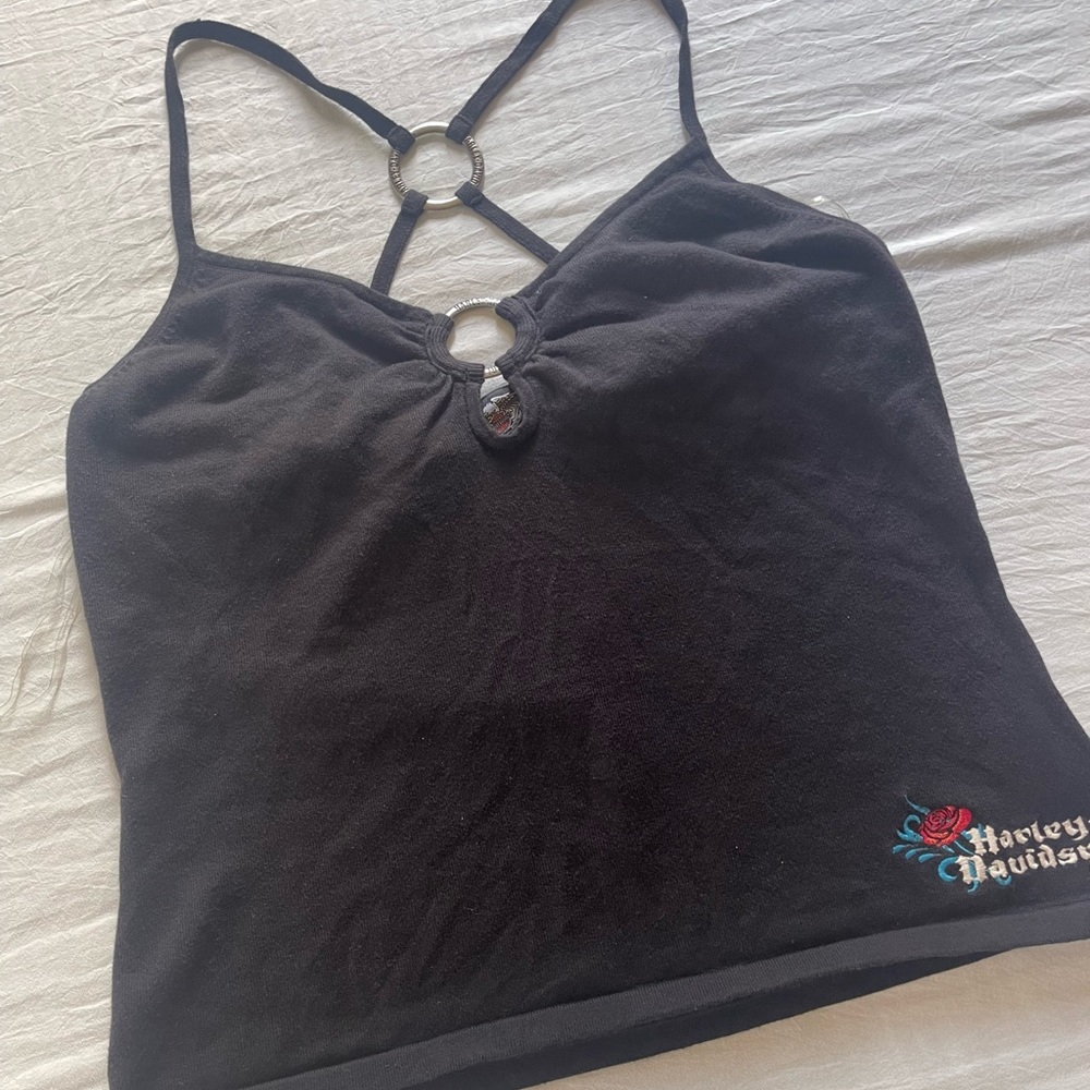 ✨Harley Davidson O ring Top✨